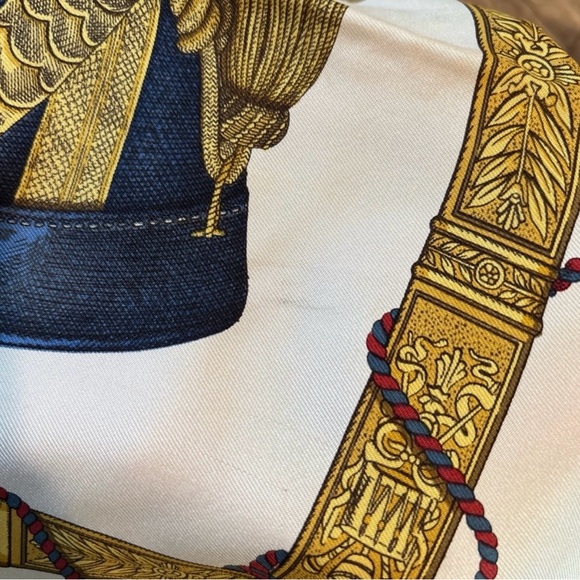 Hermès Grand Uniforme Silk Scarf - Picture 7 of 11
